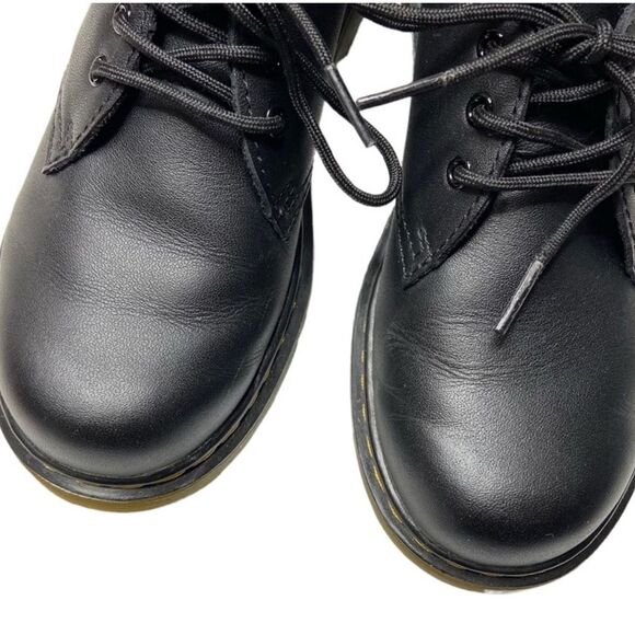 Dr. Martens Black 1461 Softy T Leather Shoes Size 5 - Picture 5 of 9